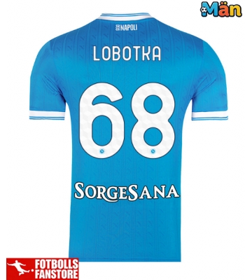 SSC Napoli Stanislav Lobotka #68 Hemmatröja 2025-26 Kortärmad